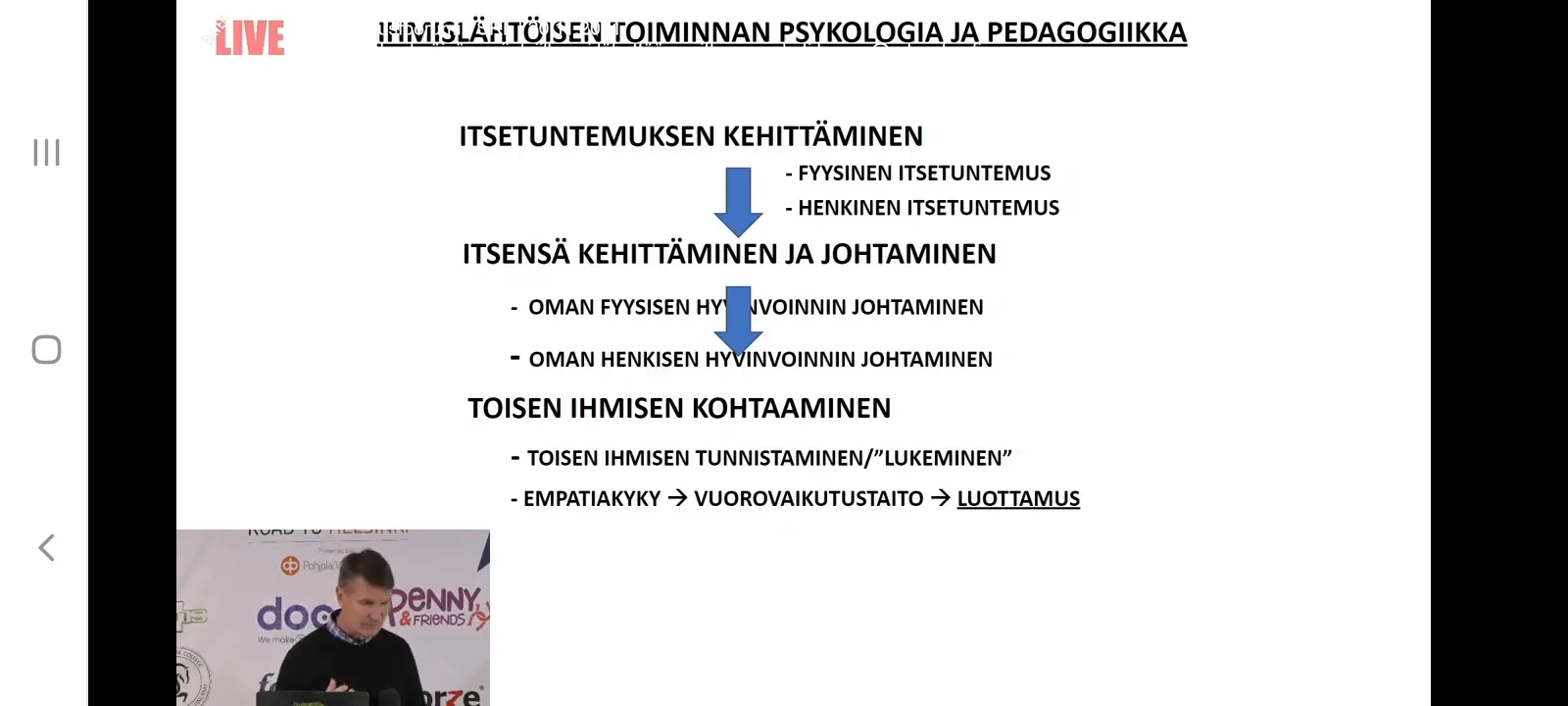 Materiaali Erkka Westerlundin esitelmästä. Kuvakaappaus haven.fi:stä.