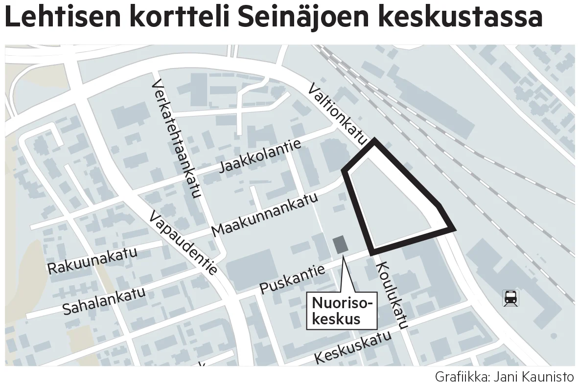 Visannin talon läheisyys madalsi Lehtisen korttelia – Seinäjoen sisääntuloväylälle nousee 12-kerroksinen maamerkki