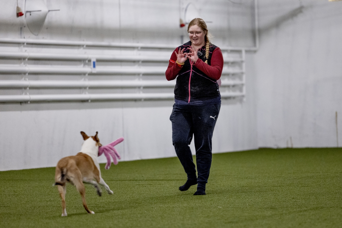 Outo kohtaus vei Elina Voutilaisen puhekyvyn – Koiransa kanssa hän viestii omaleimaisella tavalla   