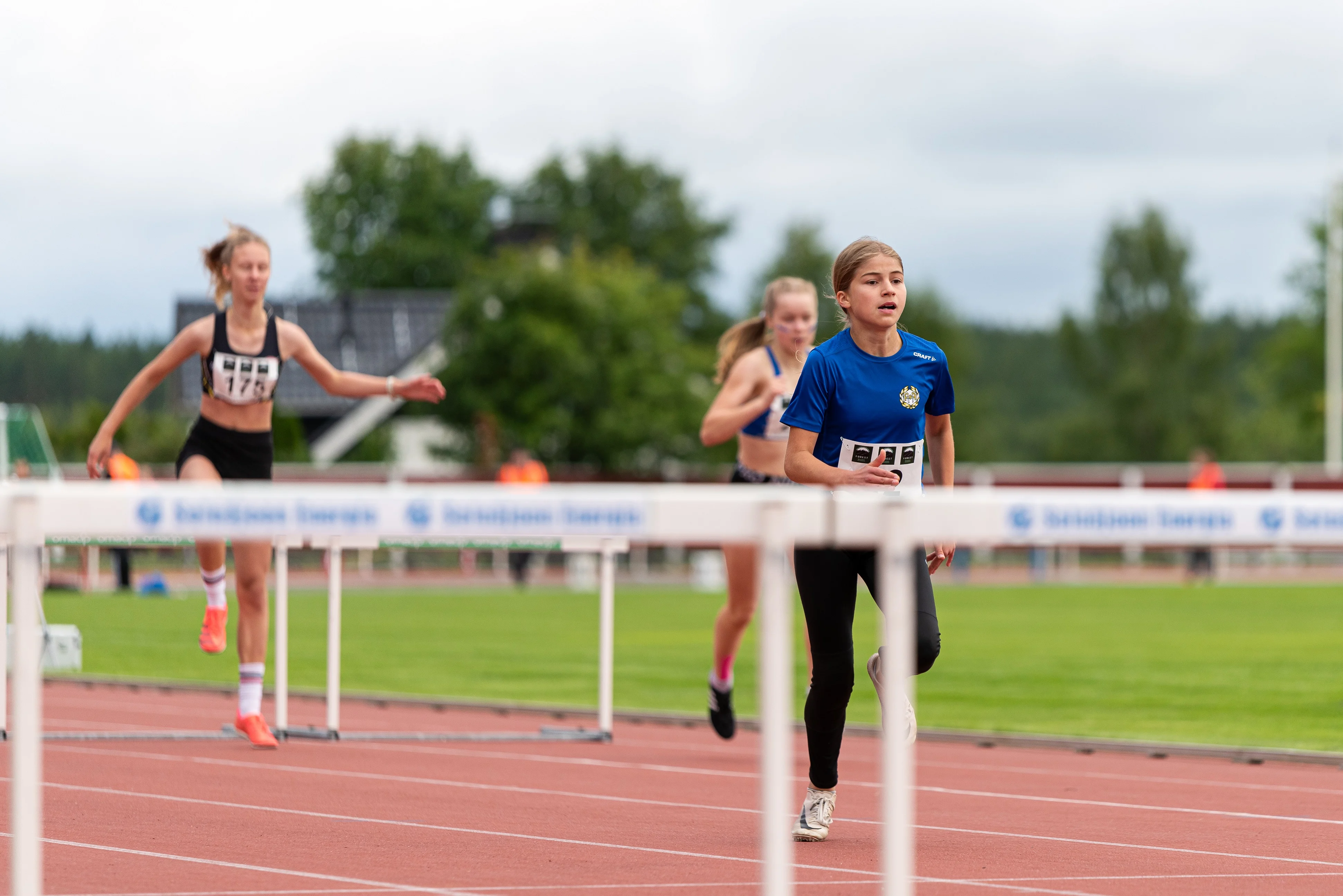 Aada Piispanen juoksi hopealle sekä 200 m aidoissa että 1000 m juoksussa.