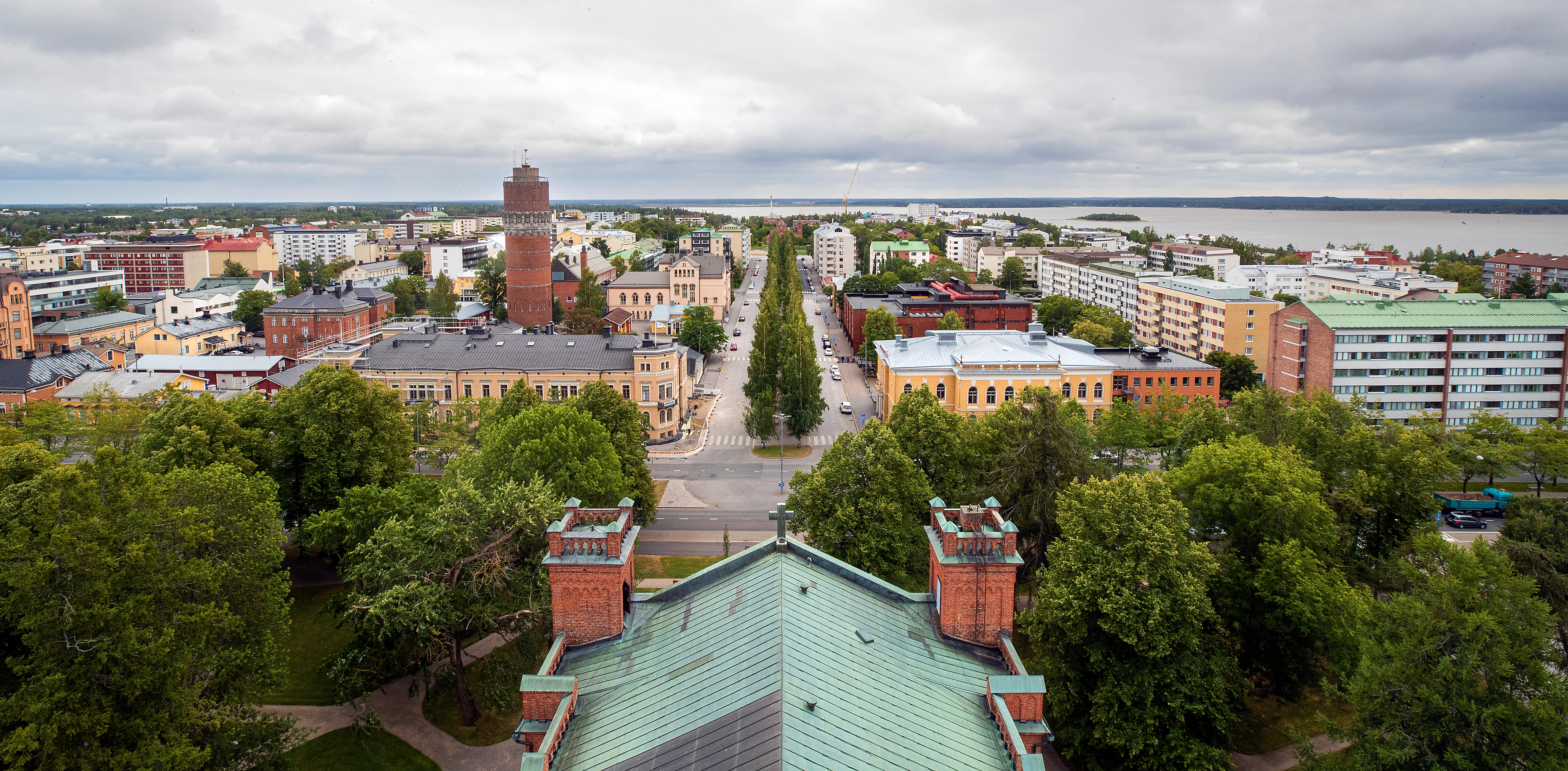 Vaasa houkuttelee erityisesti ruotsinkielisiä. Arkistokuva.