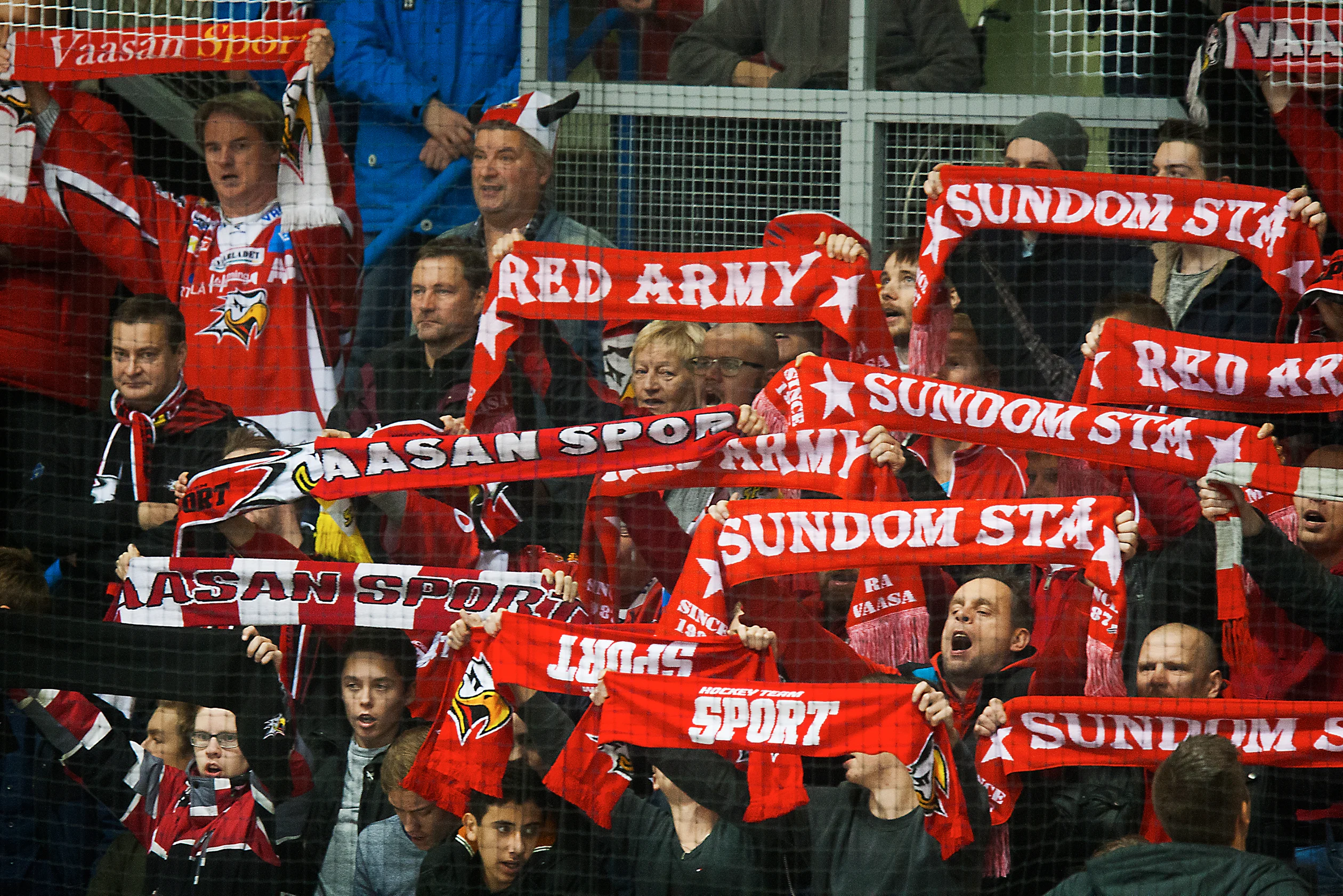Fanien merkitys on suuri Vaasan Sportin toiminnassa. Arkistokuva.