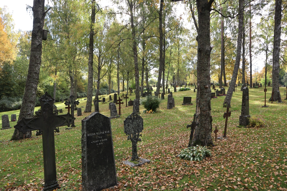 Neljän hautausmaan risteys
kertoo Vaasan seudun tarinaa