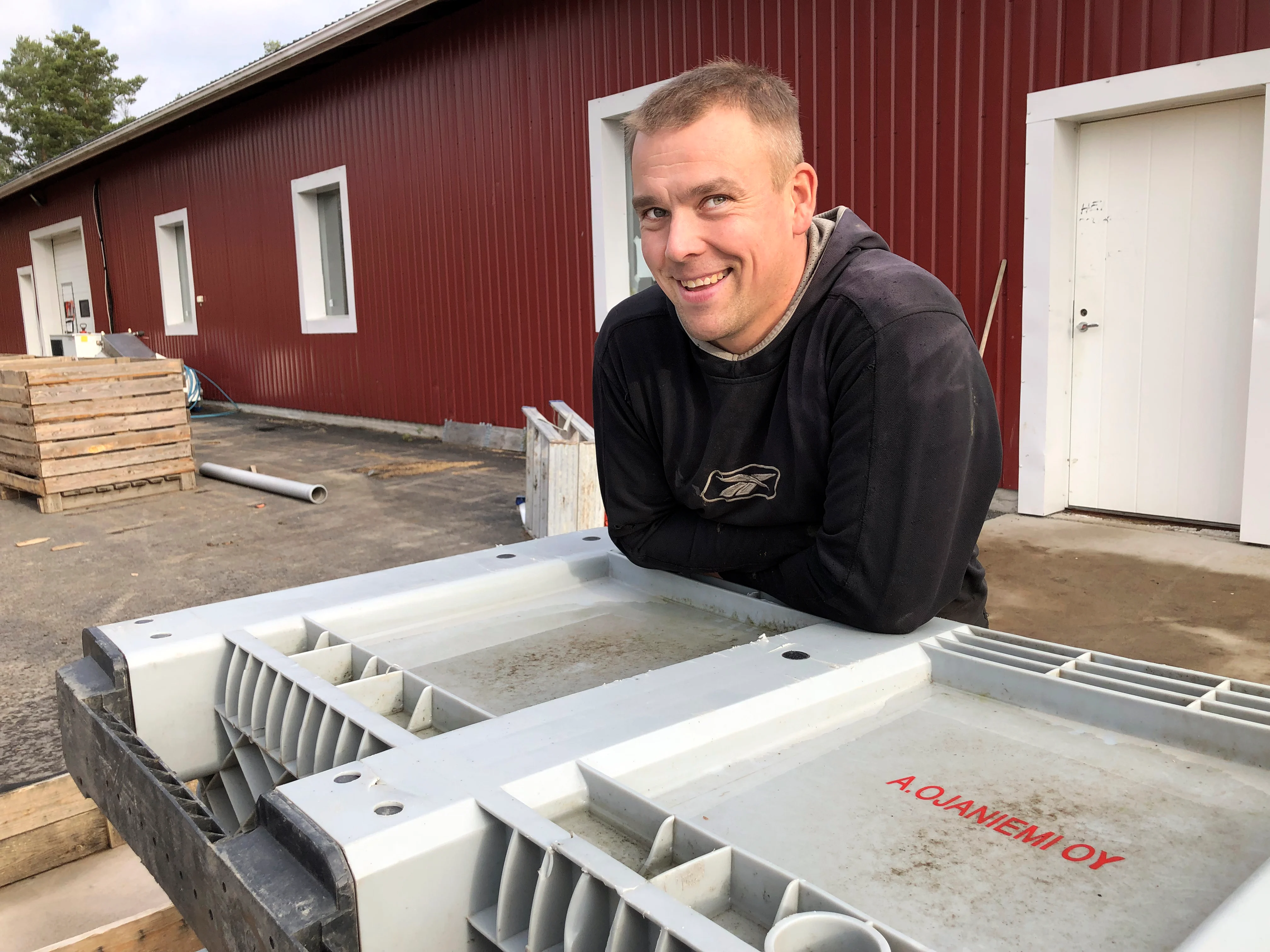 Heikki Kuusisto on yksi
Etelä-Pohjanmaan harvoista
porkkananviljelijöistä.