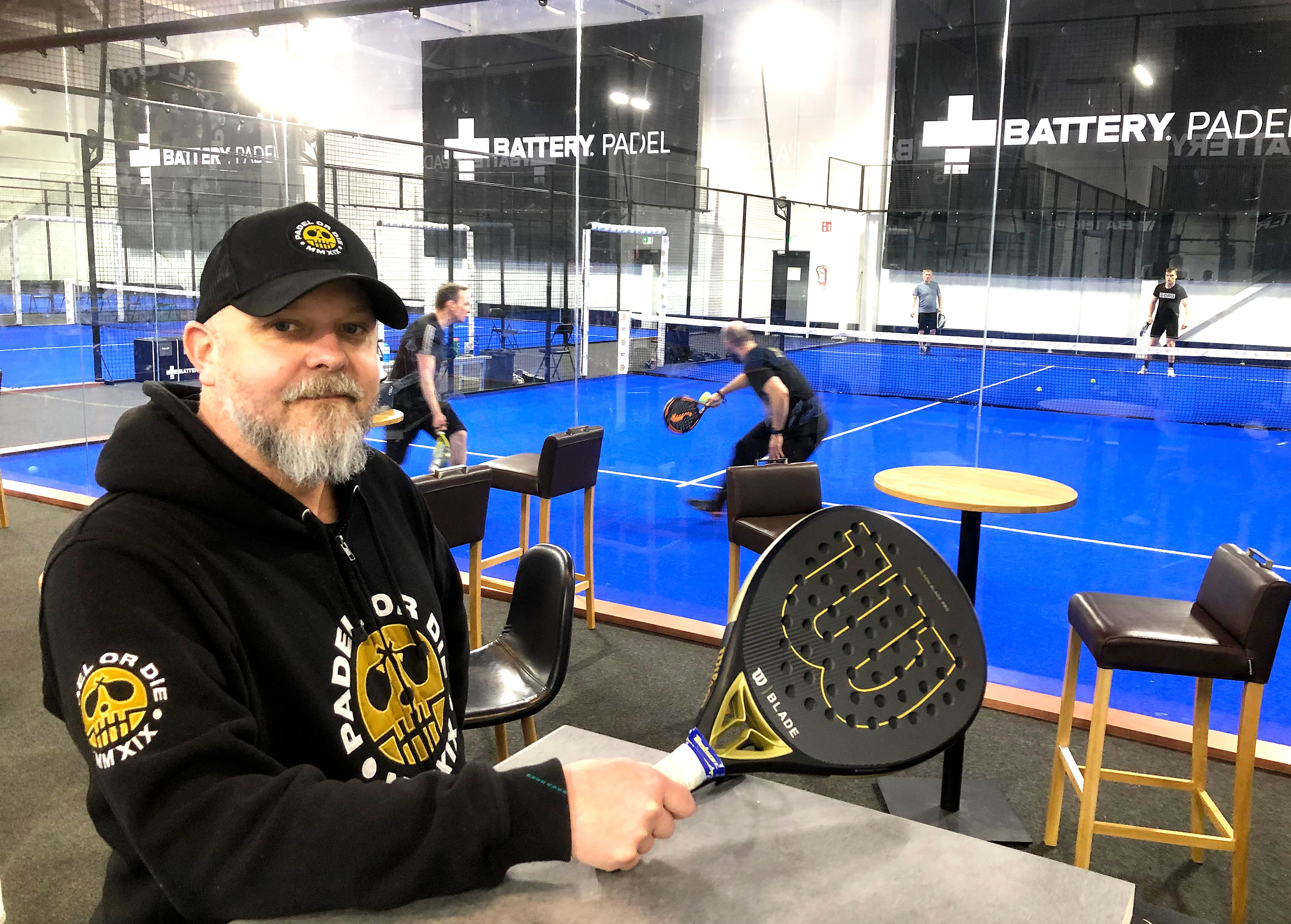 Teemu Uotila arvioi Seinäjoen seudulla olevan noin 3000 padelin harrastajaa.