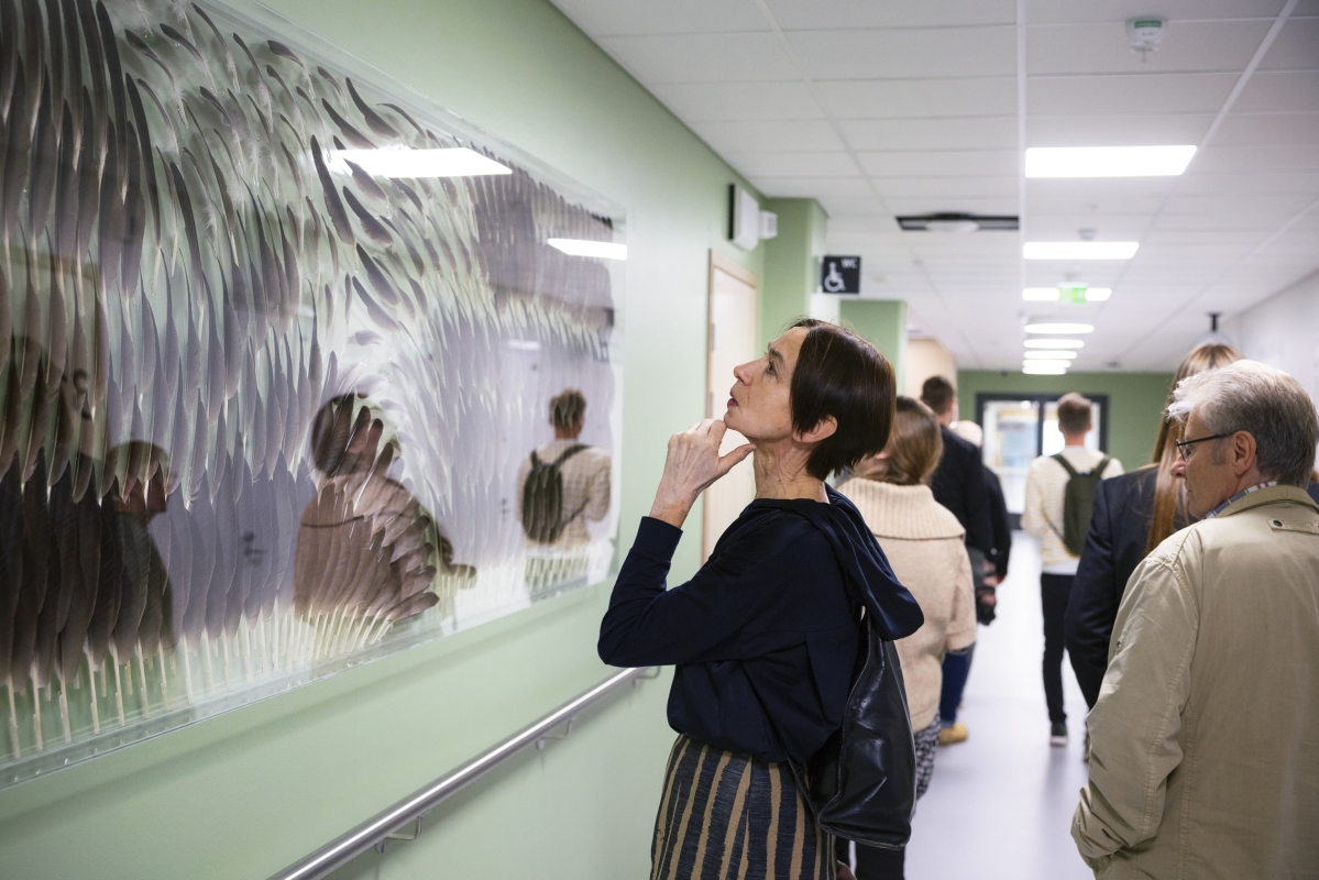 Terveyskeskukset ovat nyt H-talossa – Tällaista taidetta on sairaalan uudisrakennuksessa Vaasassa
