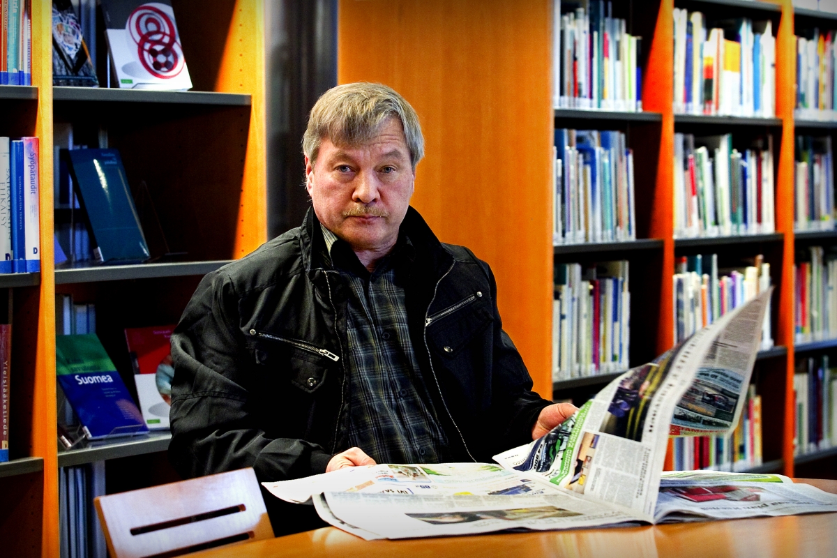 Seinäjokelainen Juha Päiväniemi on ollut ehdolla useissa eri vaaleissa. Neljä vuotta sitten hän sai 65 ääntä. Arkistokuva. 