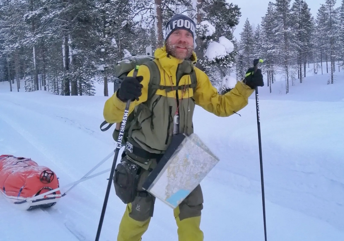 Jukka Saukon 1700 kilometrin rankka yksinäinen hiihtovaellus on perjantaina ohi, kun hän saapuu Suomen päälaelle Nuorgamiin. 