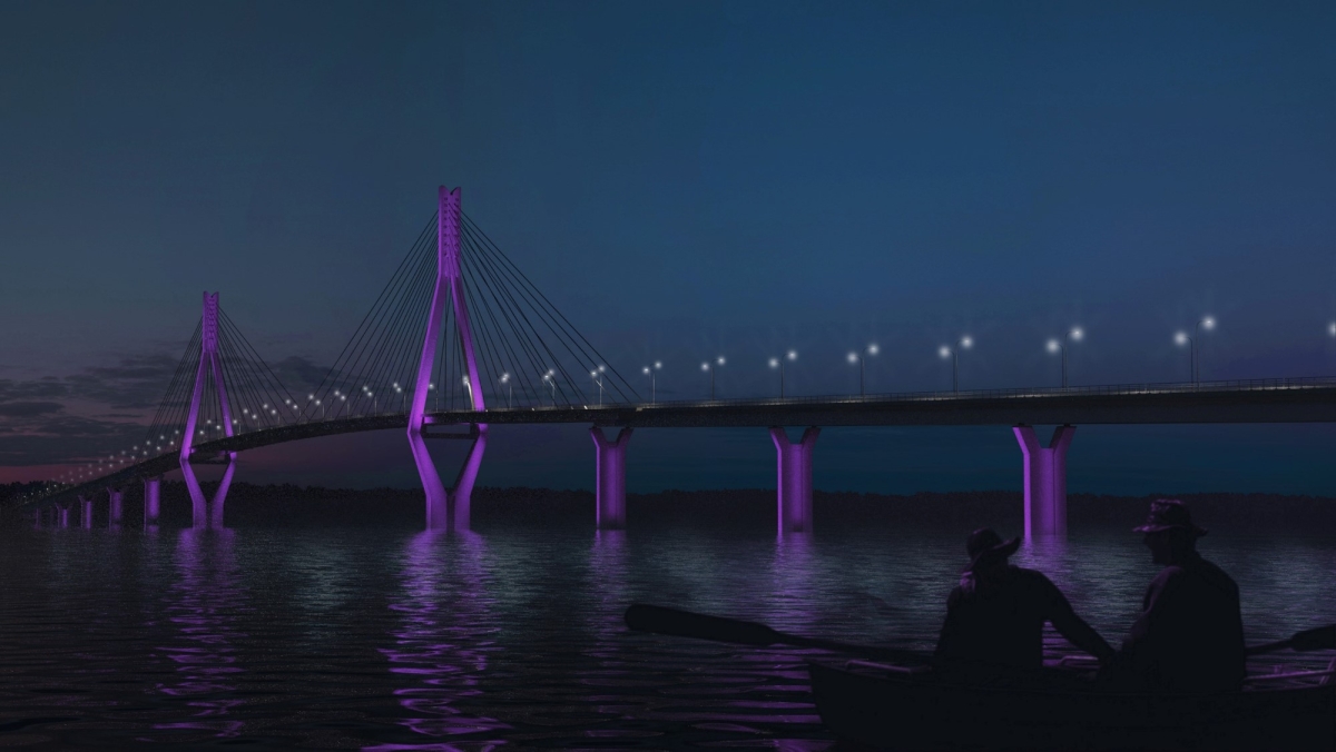 Raippaluodon sillan valaistus valmistuu todennäköisesti tänä vuonna. 