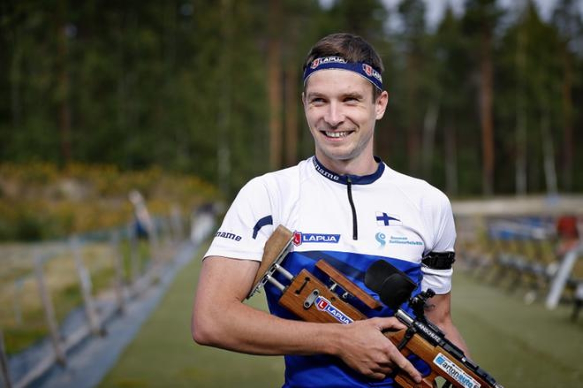 Isokyröläinen Antti Iivari on menestynyt hyvin viime vuosina niin ampumasuunnistuksessa kuin ampumajuoksussakin. Arkistokuva