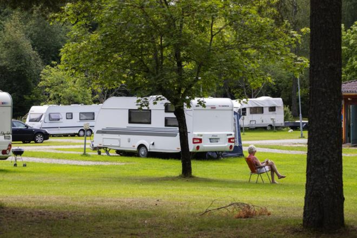 Vaasan Top Camping -leirintäalue pysynee paikoillaan vielä ainakin 10 vuotta. Arkistokuva.
