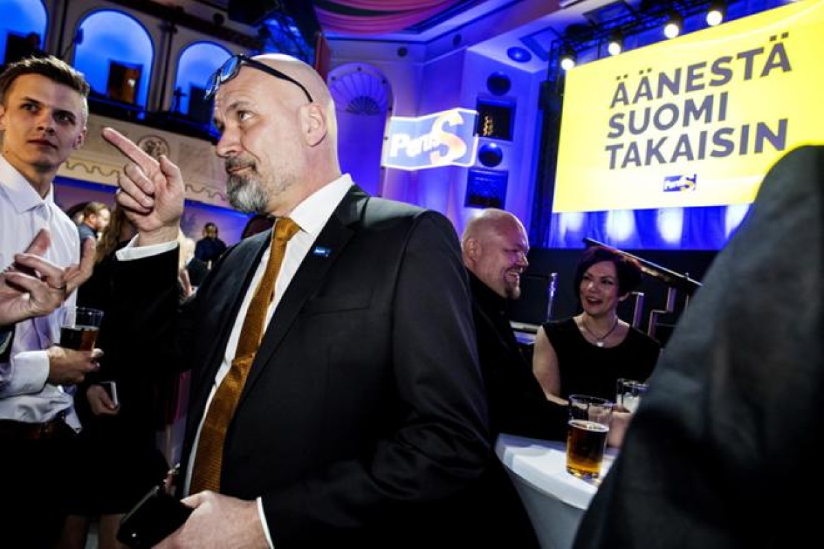 Kokkolalainen Mauri Peltokangas oli viime vaalien äänikuningas. Hän keräsi reilut 13 000 ääntä, ja nousi vaalipiirin kakkoseksi vain reilut tuhat ääntä Anna-Maja Henrikssonille hävinneenä. Arkistokuva. 