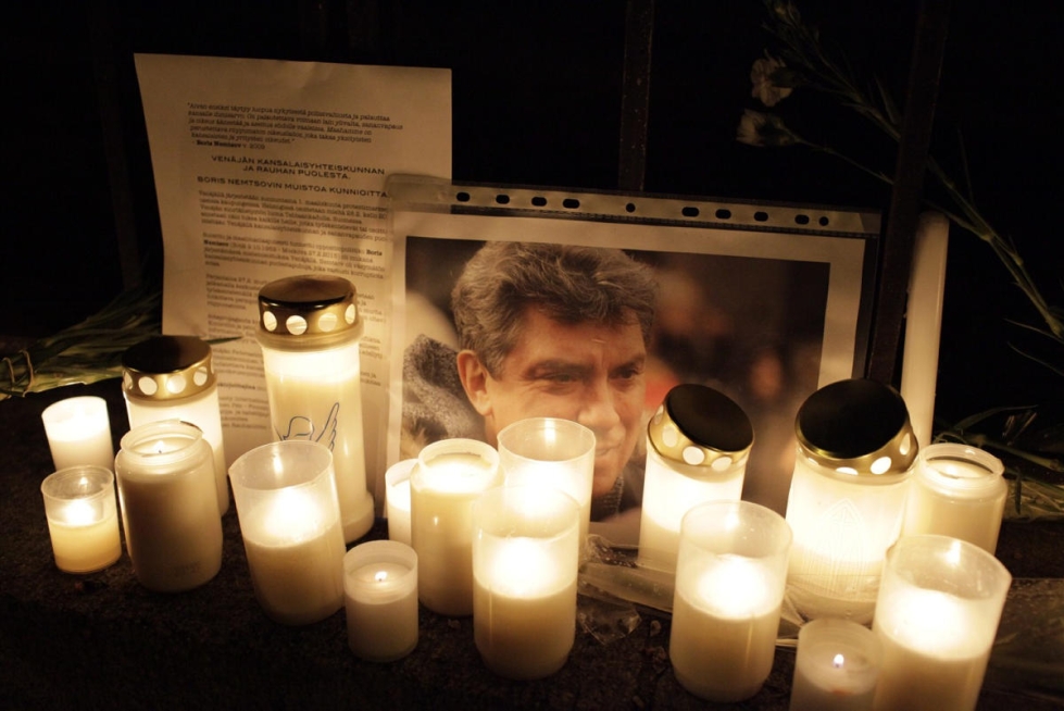 Nemtsov surmattiin ampumalla Moskovassa helmikuussa 2015. LEHTIKUVA / Seppo Samuli
