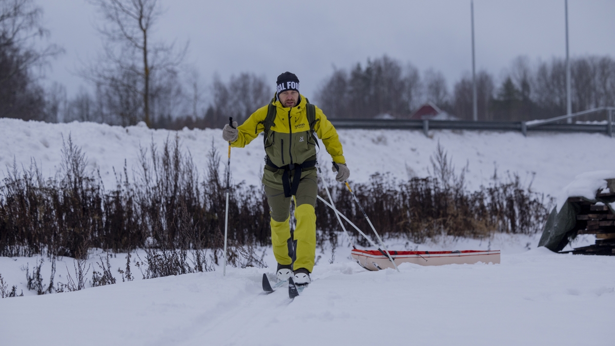 Ylistarolainen Jukka Saukko hiihtää Suomen päästä päähän – 1 700 kilometrin  talvivaellus mukailee itärajaa | Ilkka-Pohjalainen