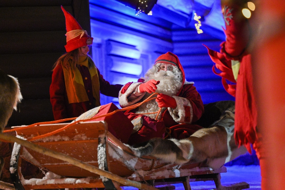 Joulupukki lähti pitkälle työmatkalle Napapiiriltä | Ilkka-Pohjalainen
