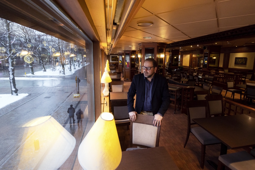 Centralin ravintolassa on iltaisin à la carte -tarjoilu, kertoo KPO:n matkailu- ja ravitsemusalan toimialajohtaja Riku Asukas.