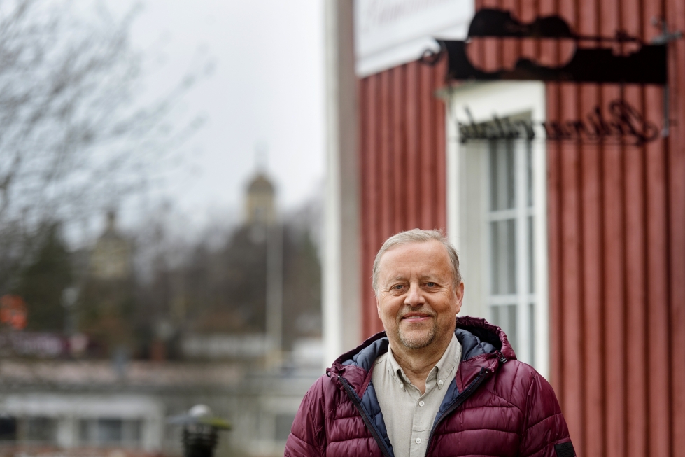 Kaustisen kunnanjohtaja Arto Alpia on jäämässä eläkkeelle. Hän on johtanut kuntaa vuodesta 1991 saakka. Arkistokuva.