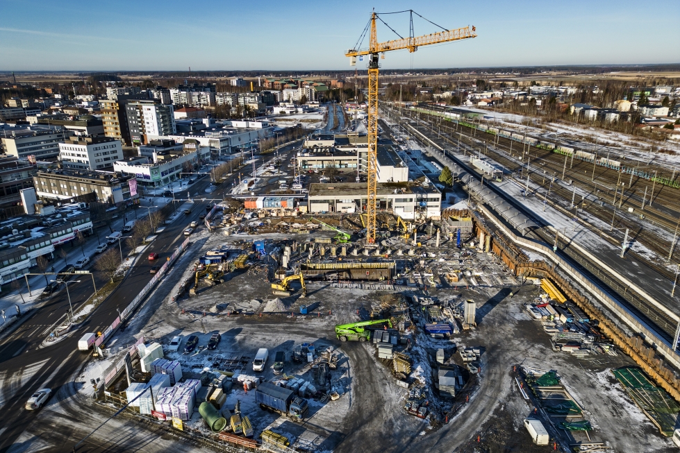 Seinäjoen asemanseudulle rakentuu perhepalvelukeskus Aallokko, jonka on määrä valmistua vuoden 2024 lopulla.