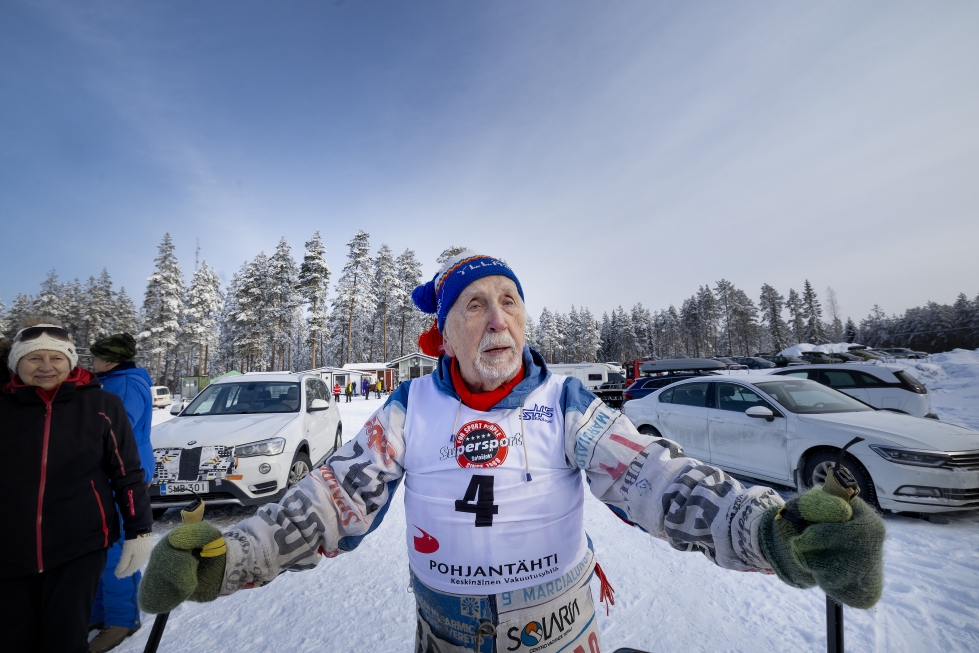 Aaro Pylkkänen on hiihtänyt lapsesta asti.