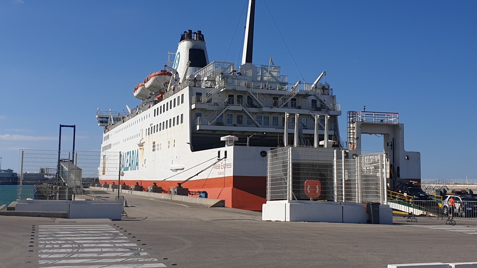 Vaasan ja Uumajan välillä vuosikaudet uurastanut Wasa Express seilaa nykyisin Välimerellä.