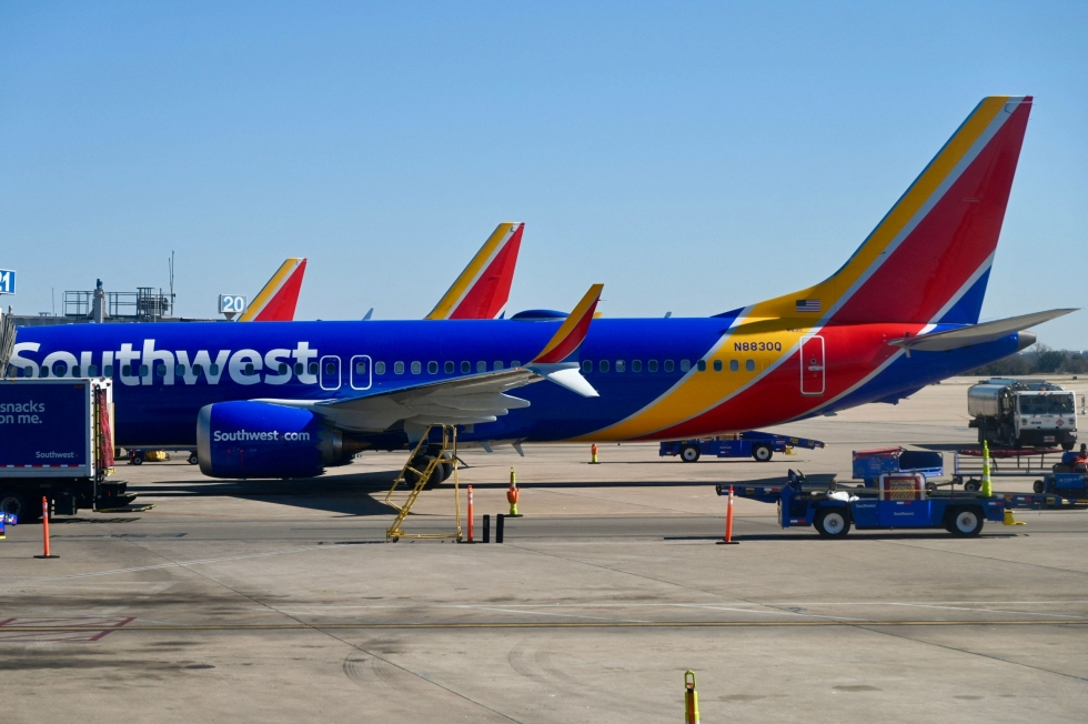 Southwest Airlines on maailman suurin halpalentoyhtiö ja yksi Yhdysvaltojen suurimmista lentoyhtiöistä. LEHTIKUVA / AFP
