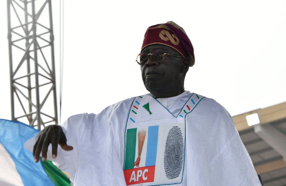 Bola Tinubu on voittanut Nigerian presidentinvaalit. LEHTIKUVA/AFP