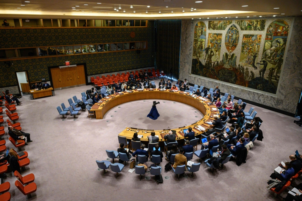 YK:n turvallisuusneuvosto päätti keskiviikkona jatkaa Sudanin pakotteita vuodella. LEHTIKUVA/AFP