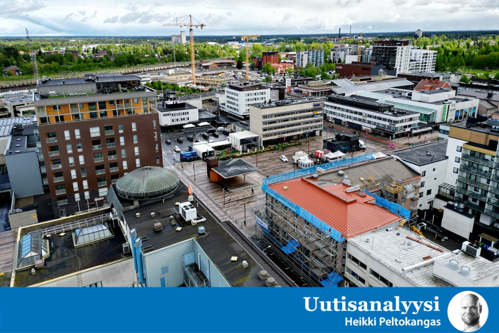 Kerrostaloasumisen trendin toivotaan luovan Seinäjoen ydinkeskustaan uutta palveluntarjontaa.