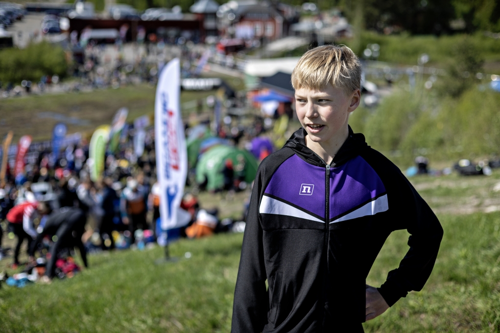 Rasti-Kurikan Joakim Savinainen, 13, päätyi jaetulle pronssitilalle H15-sarjassa. Naisten pääsarjassa puolestaan jaettiin mestaruus.