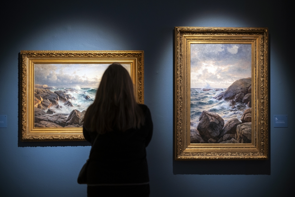 Maisemamaalauksen mestarin metsä- ja rannikkoaiheiset teokset  upposivat sekä suuren yleisön että kriitikoiden makuun. 
