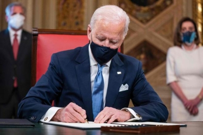 Joe Biden vannoi virkavalansa Yhdysvalloissa – tuore presidentti vetosi  kansan yhdistämiseksi ja tuomitsi valkoisen ylivallan | Ilkka-Pohjalainen
