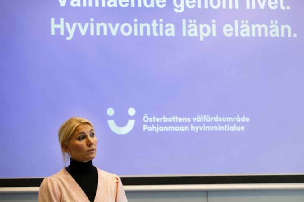 Marina Kinnunen oli ainoa hakija Pohjanmaan hyvinvointialueen johtajaksi. Arkistokuva. 