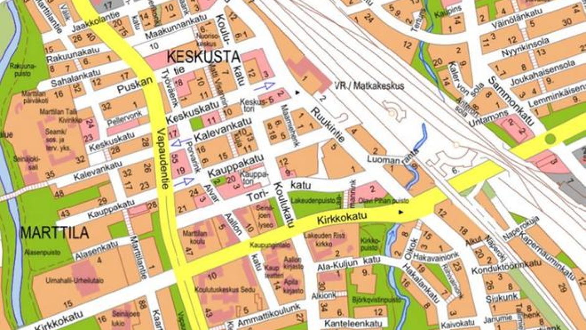 Seinäjoen kaupunki täydentää karttapalveluaan | Ilkka-Pohjalainen