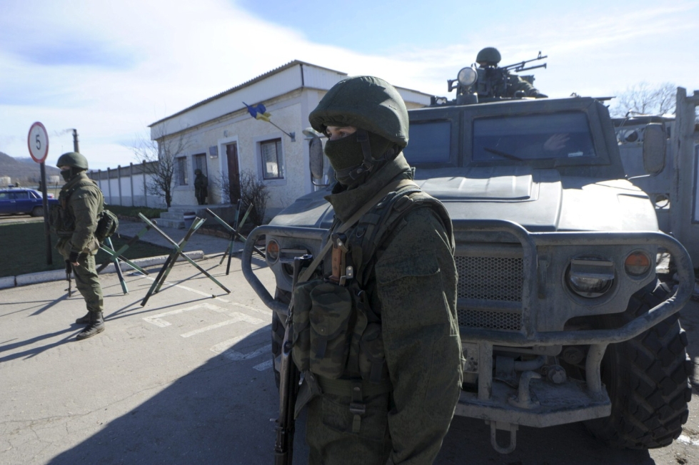 Venäjän puolustusministeriön mukaan välikohtaus sattui lähellä Krimin niemimaata. Venäjä on liittänyt Ukrainalle kuuluvan Krimin itseensä kansainvälisen oikeuden vastaisesti. LEHTIKUVA / Markku Ulander