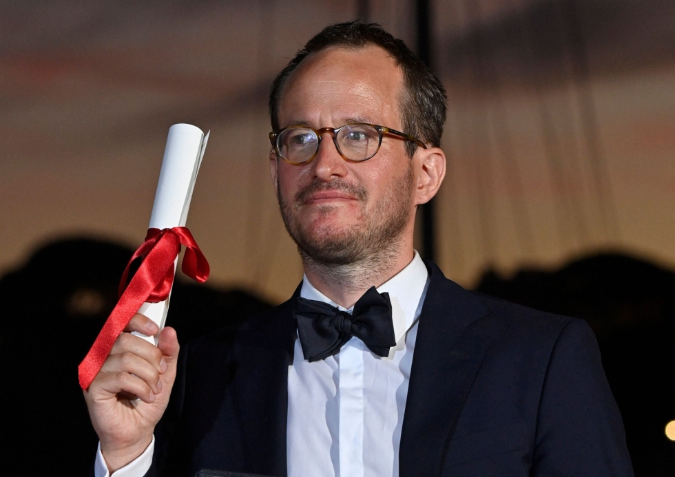 Juho Kuosmasen ohjaama Hytti nro 6 voitti Cannesissa elokuvajuhlien toisiksi arvostetuimman Grand Prix -palkinnon. Lehtikuva/AFP