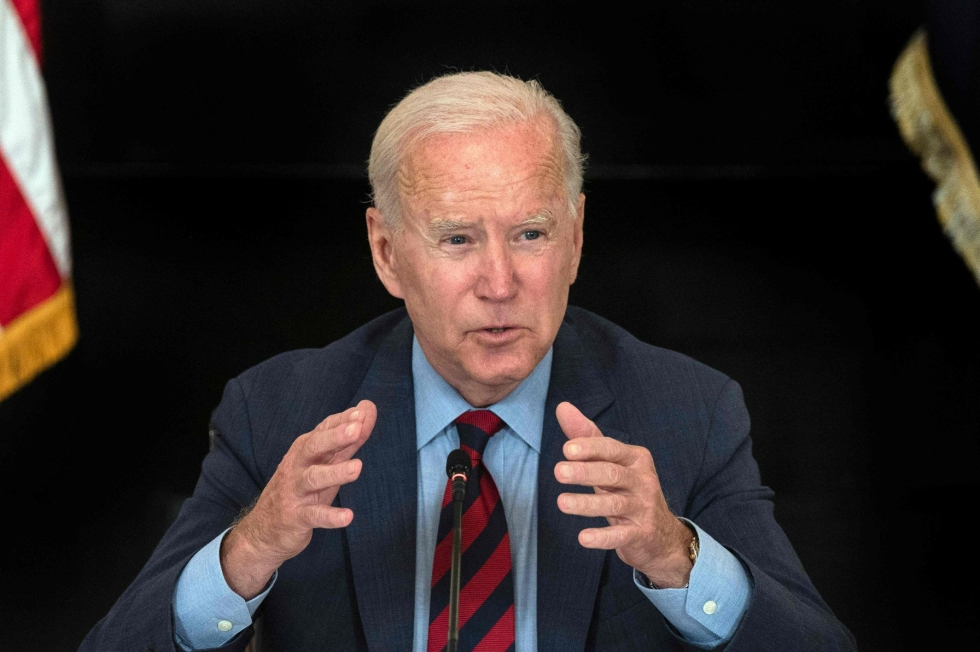 Yhdysvaltain presidentti Joe Biden. LEHTIKUVA / AFP