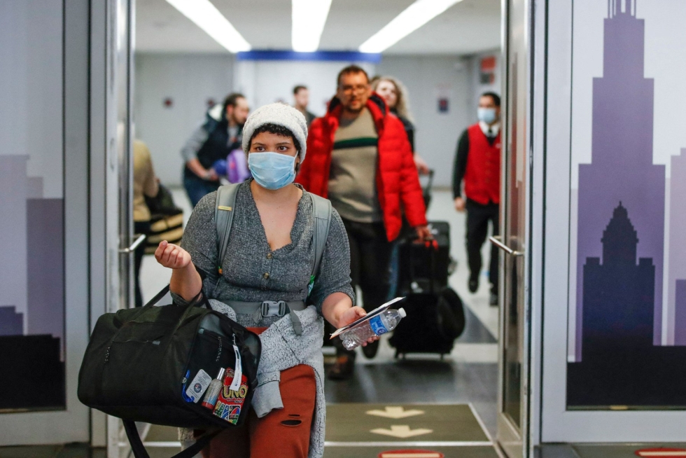 Yhdysvallat sulki rajansa pian koronaviruspandemian alettua. LEHTIKUVA / AFP