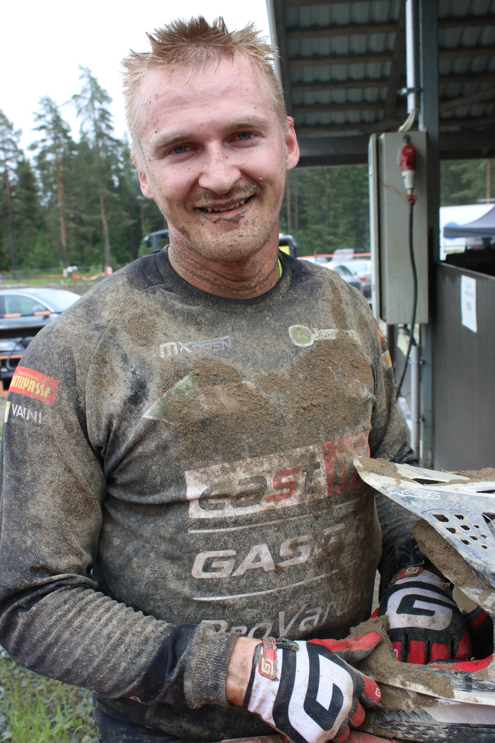 Motocrossin MX-liigan TOP250-sarjan pronssia voittanut East MX:n Pekka Nissinen.