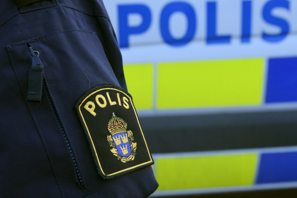 Ruotsin poliisi on pidättänyt rikoksista epäiltynä noin 50-vuotiaan miehen.  LEHTIKUVA / MARKKU ULANDER