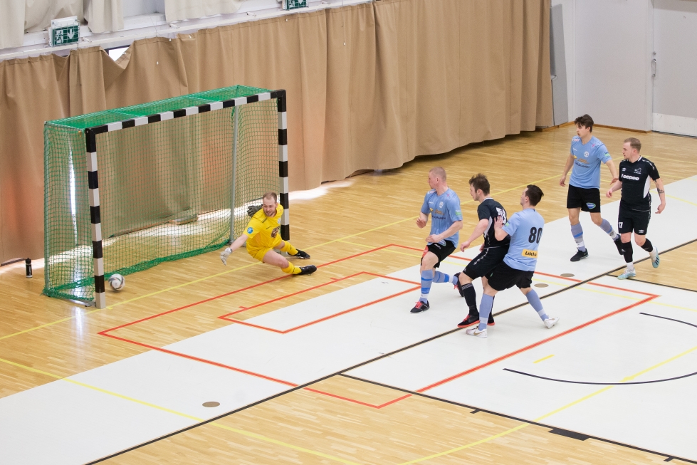 SC Riverball pelasi kotiottelunsa Joensuun urheilutalolla.