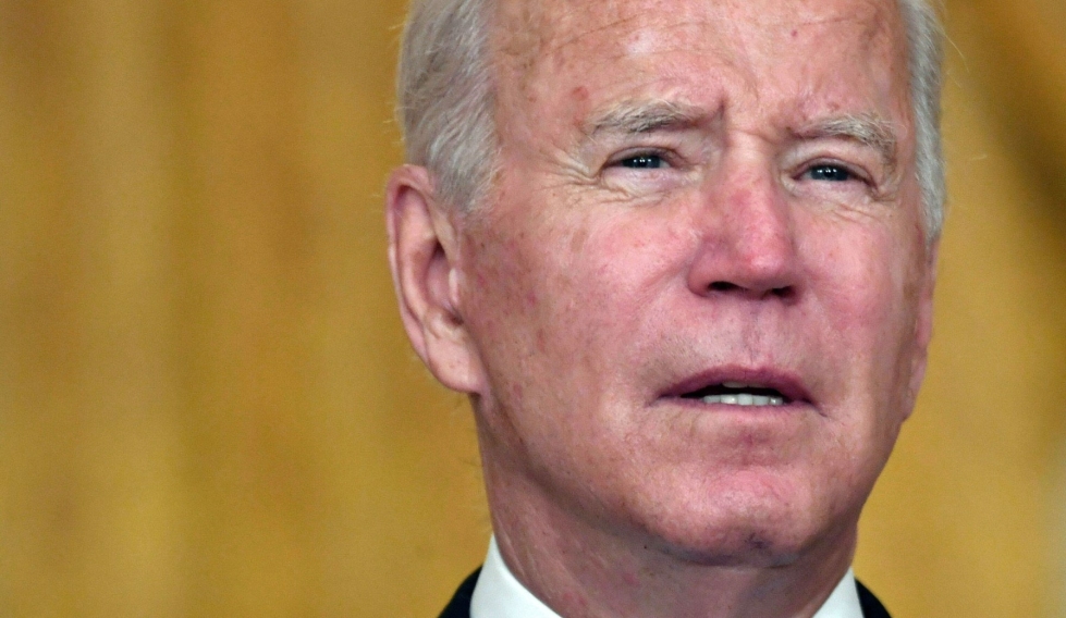 Joe Biden hyväksyi velkakaton nostamisen. LEHTIKUVA / AFP 