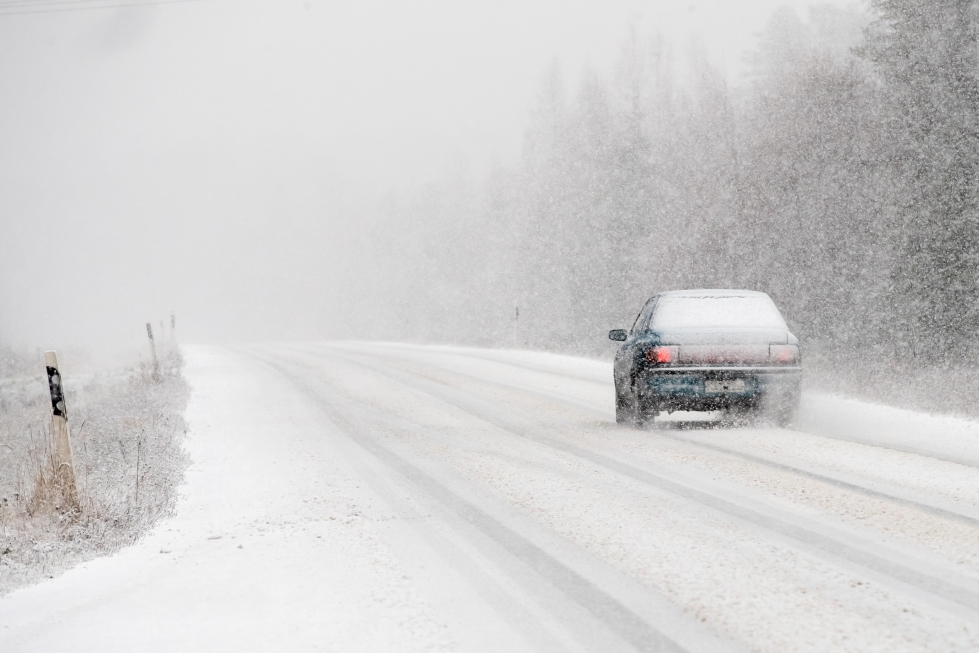 Talven ensimmäinen lumisade saavutti Pohjois-Karjalan keskiviikkona.