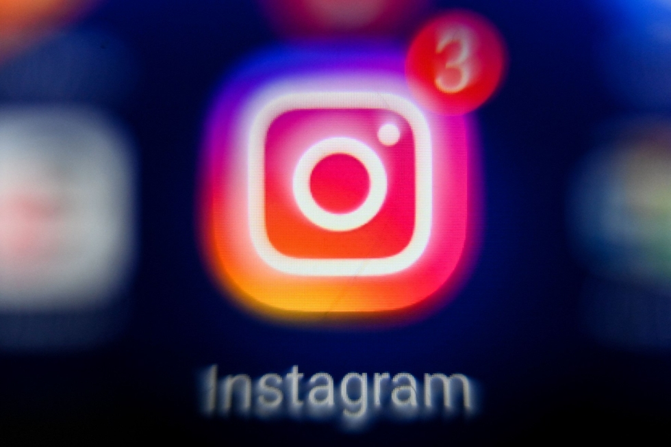 Selvityksen tavoitteena on tutkia esimerkiksi Metan keinoja pyrkiä lisäämään nuorten käyttäjien Instagram-vierailujen määrää ja kestoa. LEHTIKUVA/AFP