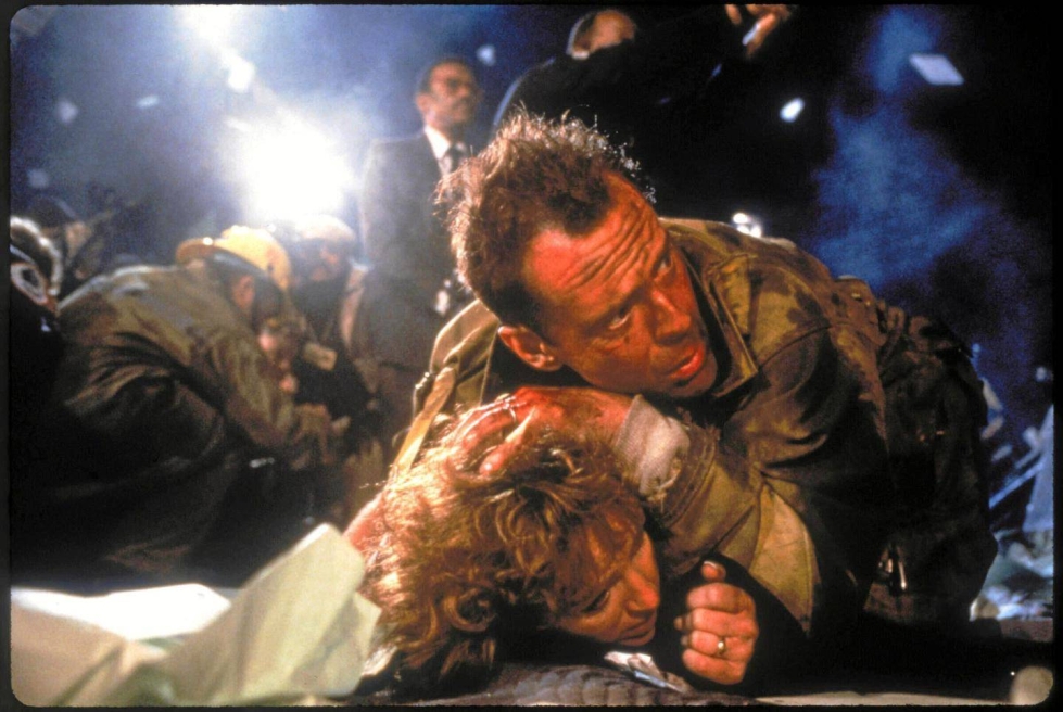 Die Hard - vain kuolleen ruumiini yli: Bruce Willis ja Bonnie Badelia. Sub klo 21.00.
