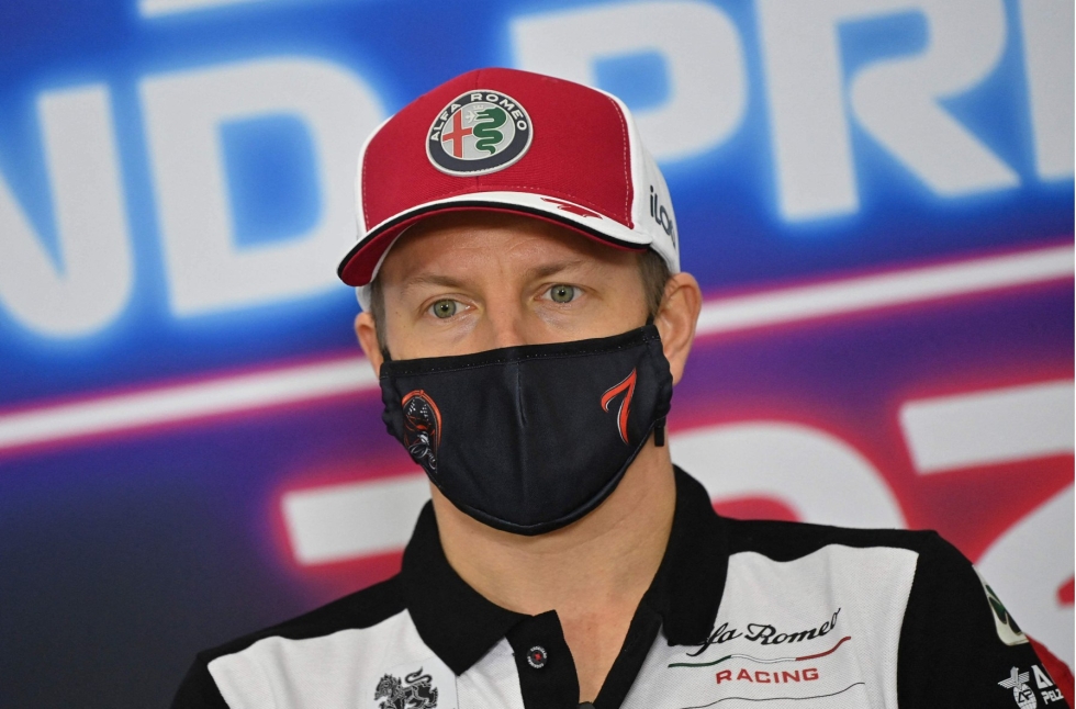 Räikkönen, 42, ilmoitti syyskuun alussa päättävänsä F1-uransa tähän kauteen. LEHTIKUVA/AFP