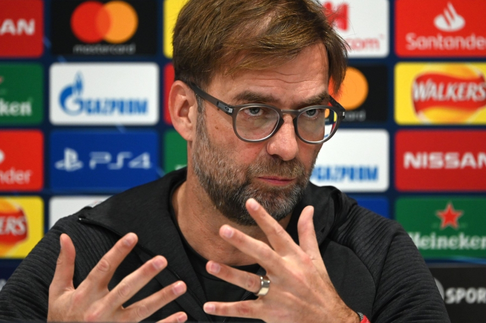 Koko Liverpoolin joukkue on saanut täyden rokotesuojan eli kaksi rokotusannosta, kertoi päävalmentaja Jürgen Klopp. 
LEHTIKUVA / AFP