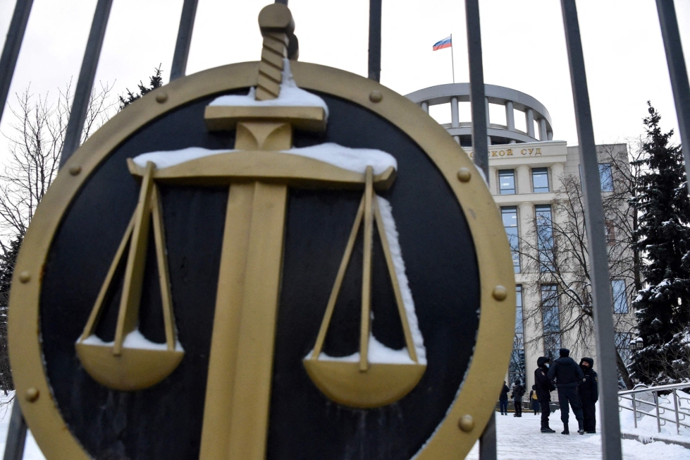 OVD-Infon mukaan moskovalainen tuomioistuin päätti rajoittaa pääsyä järjestön sivuille 20. joulukuuta. LEHTIKUVA/AFP 