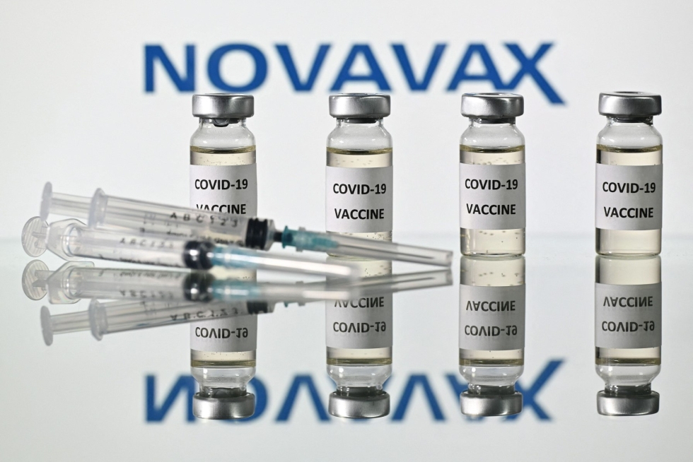 EU on jo allekirjoittanut sopimuksen jopa 200 miljoonan Novavaxin rokoteannoksen ostamisesta. LEHTIKUVA/AFP