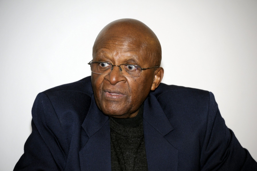 Desmond Tutun hautajaiset pidetään uudenvuodenpäivänä Kapkaupungissa. LEHTIKUVA / Sari Gustafsson