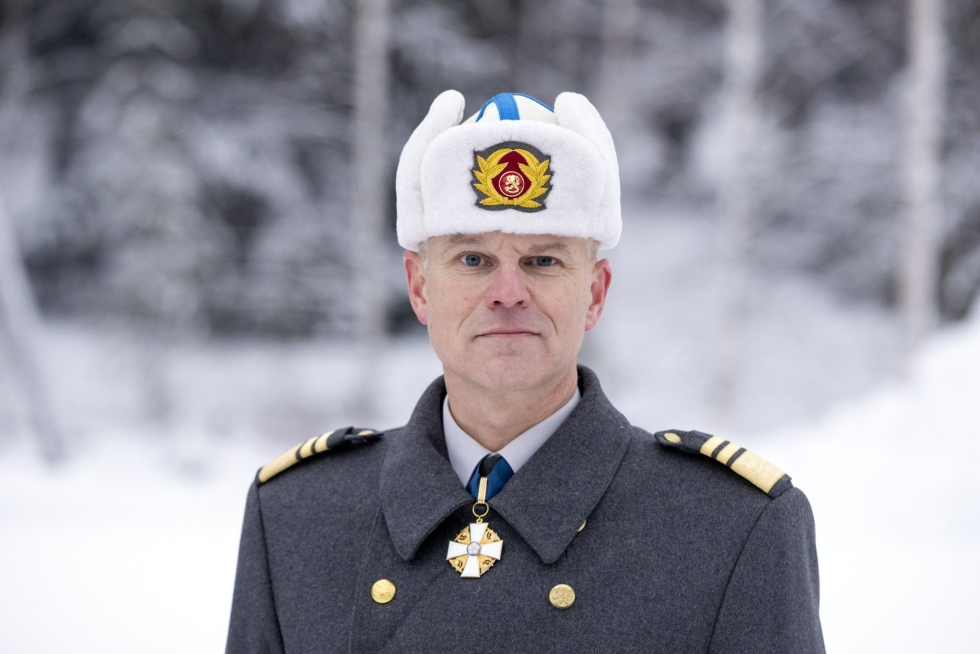 Kenraaliluutnantti Pasi Välimäki otti vastaan Maavoimien komentajan tehtävät Mikkelissä. LEHTIKUVA / Tommi Anttonen